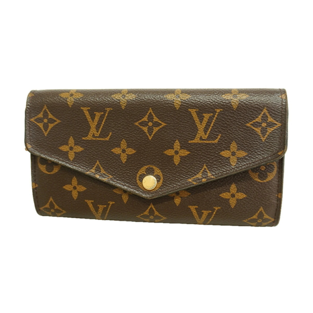 Louis Vuitton Monogram Portefeuille Sarah Long Wallet M62236 Coquelicot (Wome...